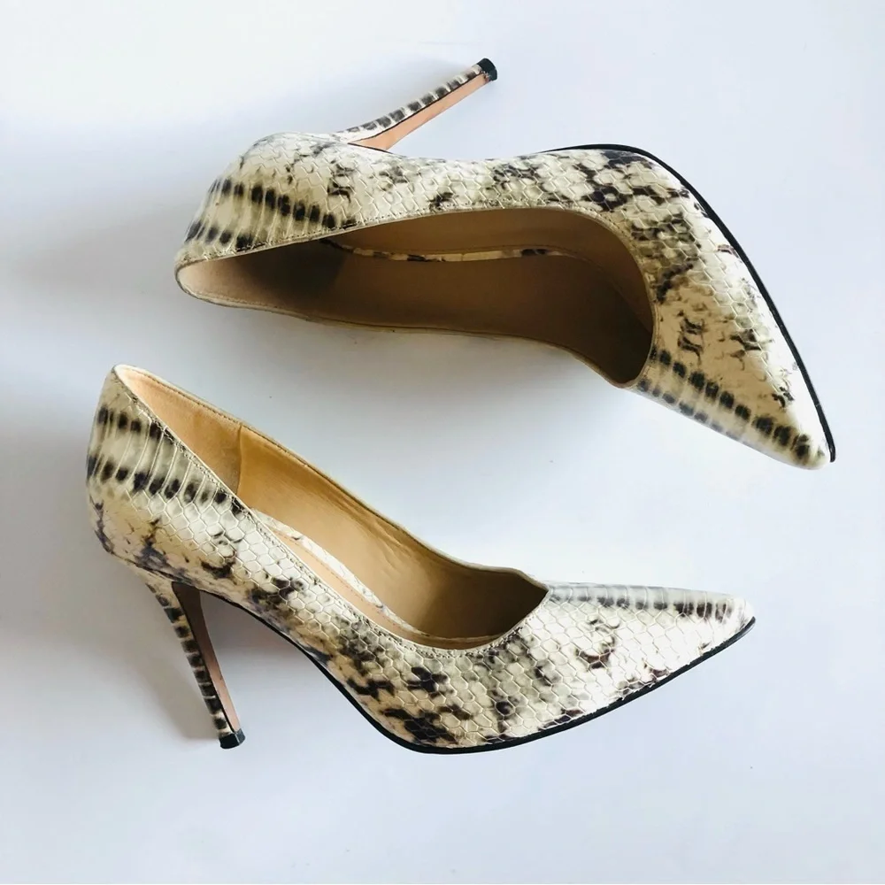 Michael Kors Alina Snakeprint Pumps